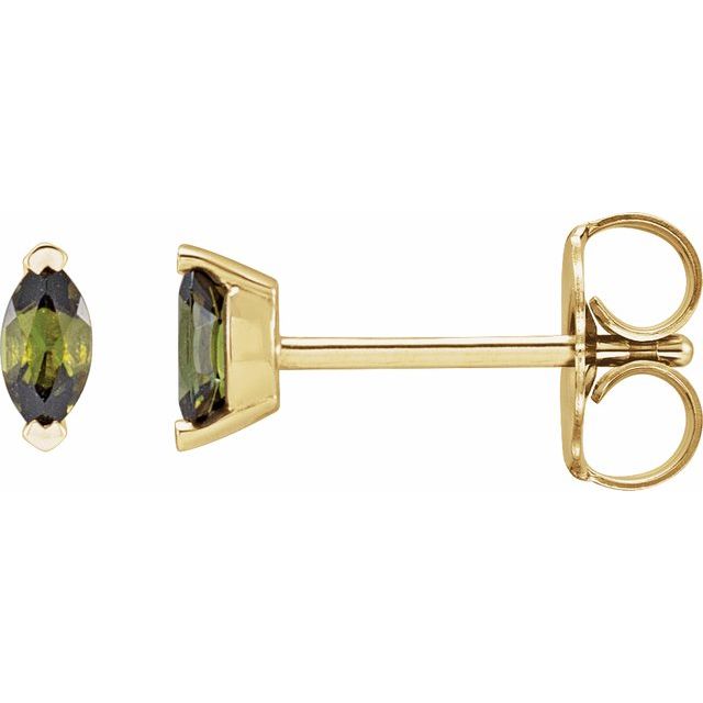 Natural Green Tourmaline | Marquise | 4 x 2mm