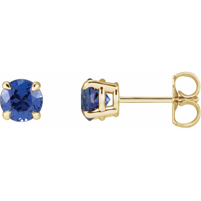 Lab-Grown Blue Sapphire | Round | 5mm