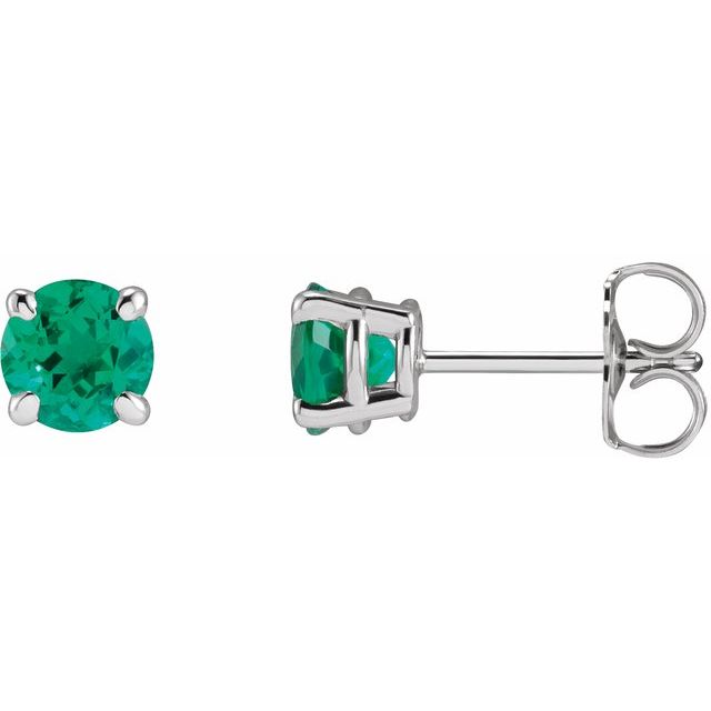 Lab-Grown Emerald | Round | 5mm