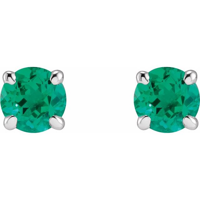 Lab-Grown Emerald | Round | 5mm