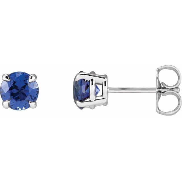 Lab-Grown Blue Sapphire | Round | 5mm