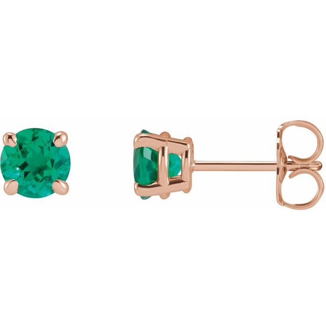 Lab-Grown Emerald | Round | 5mm