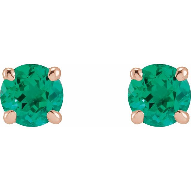 Lab-Grown Emerald | Round | 5mm