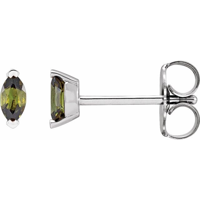 Natural Green Tourmaline | Marquise | 4 x 2mm
