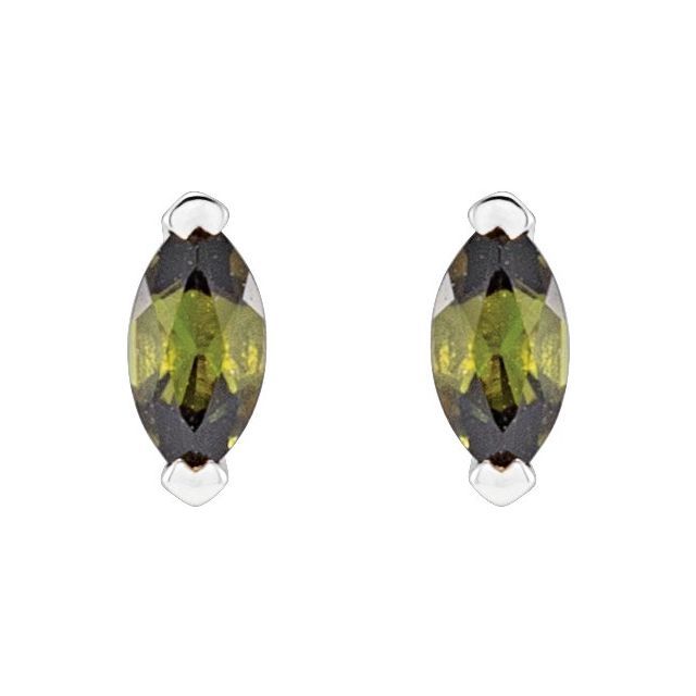 Natural Green Tourmaline | Marquise | 4 x 2mm