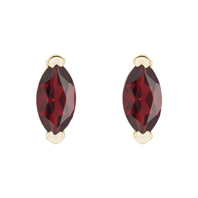 Natural Mozambique Garnet | Marquise | 4 x 2mm