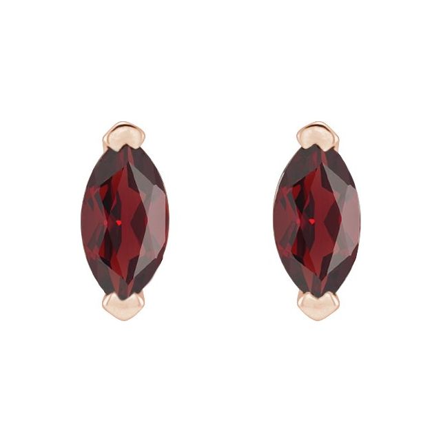 Natural Mozambique Garnet | Marquise | 4 x 2mm