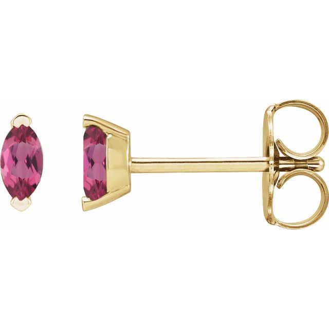 Natural Pink Tourmaline | Marquise | 4 x 2mm