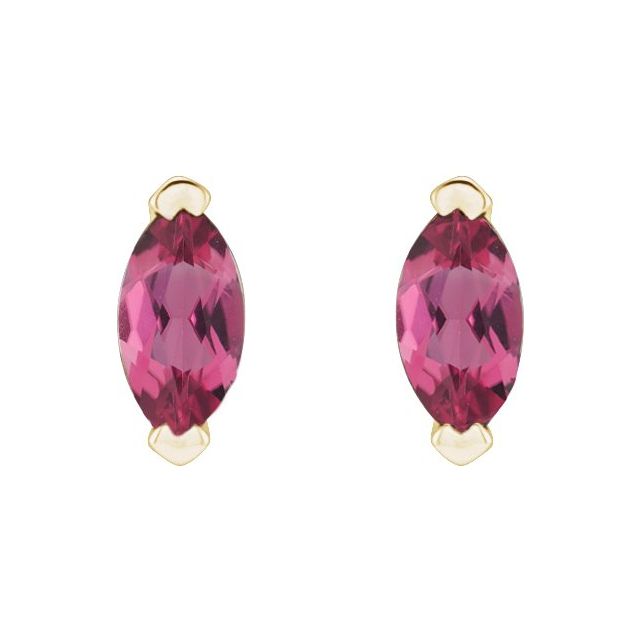 Natural Pink Tourmaline | Marquise | 4 x 2mm