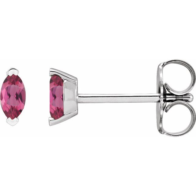 Natural Pink Tourmaline | Marquise | 4 x 2mm
