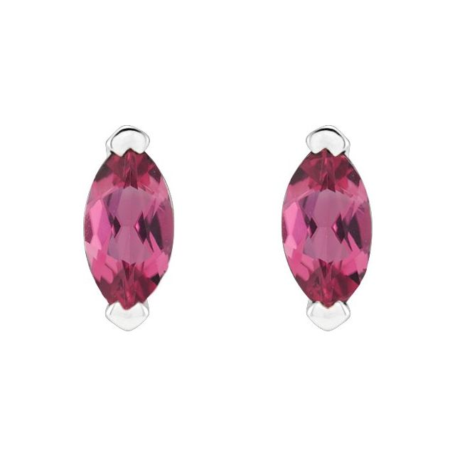 Natural Pink Tourmaline | Marquise | 4 x 2mm