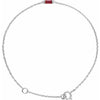 Natural Ruby | Straight baguette | 4 x 2mm | Lab-Grown Ruby | Straight baguette | 4 x 2mm