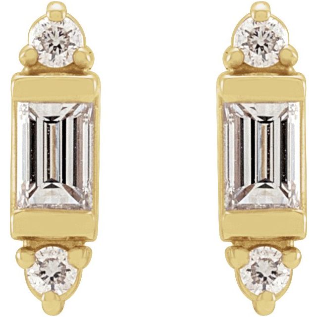 Natural Diamond | Straight baguette | 2.5 x 1.5mm