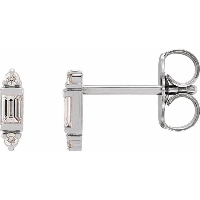 Natural Diamond | Straight baguette | 2.5 x 1.5mm