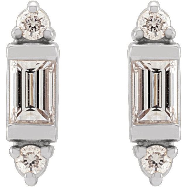Natural Diamond | Straight baguette | 2.5 x 1.5mm