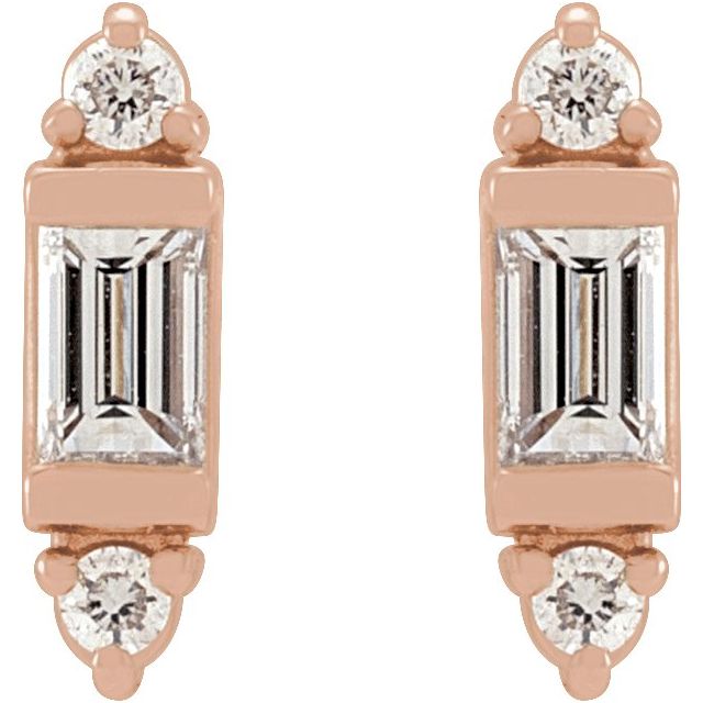 Natural Diamond | Straight baguette | 2.5 x 1.5mm