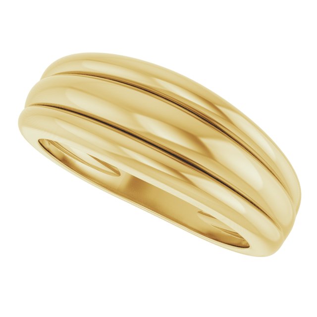 57749 / Ring / 14K Yellow / Polished / Triple Band Ring