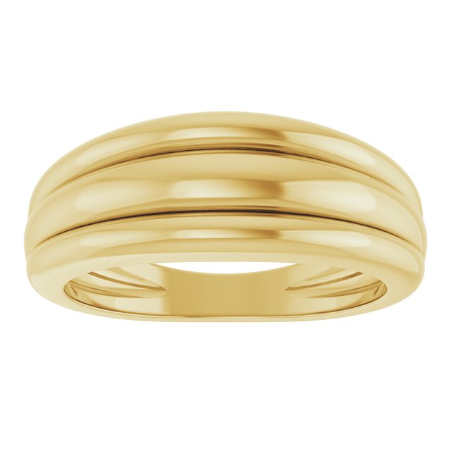 57749 / Ring / 14K Yellow / Polished / Triple Band Ring