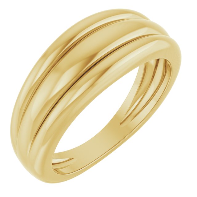 Triple Dome Ring