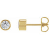 Lab-Grown Diamond | Round | 3.5mm :: 1/3 Ctw | Lab-Grown Diamond | Round | 4mm :: 1/2 Ctw