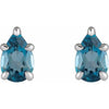 Natural London Blue Topaz | Pear | 5 x 3mm | Natural London Blue Topaz | Pear | 6 x 4mm