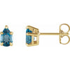 Natural London Blue Topaz | Pear | 5 x 3mm | Natural London Blue Topaz | Pear | 6 x 4mm