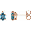 Natural London Blue Topaz | Pear | 6 x 4mm | Natural London Blue Topaz | Pear | 5 x 3mm