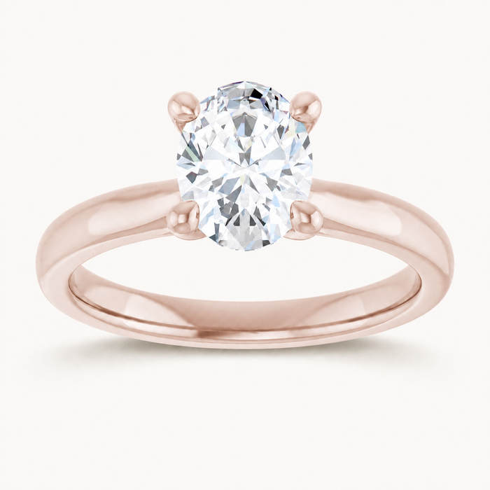 14K Rose | Oval | 18K Rose | Oval | 10K Rose | Oval