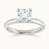 14K White | Cushion | Platinum | Cushion