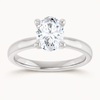 14K White | Oval | 18K White | Oval | 10K White | Oval | Platinum | Oval