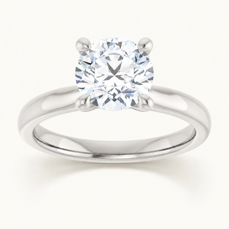 14K White | Round | 18K White | Round | 10K White | Round | Platinum | Round