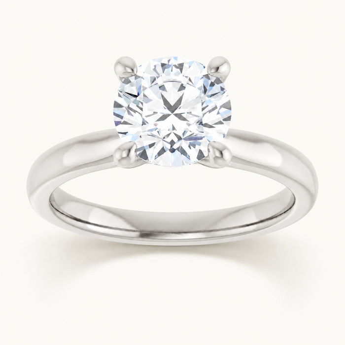14K White | Round | 18K White | Round | 10K White | Round | Platinum | Round