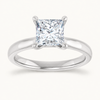 14K White | Square | 18K White | Square | 10K White | Square | Platinum | Square