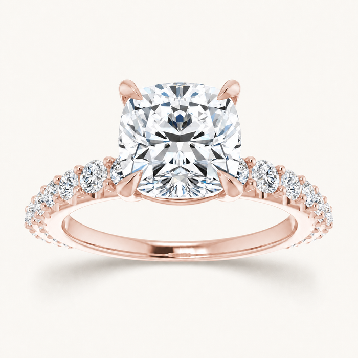 14K Rose | Cushion | 18K Rose | Cushion | 10K Rose | Cushion