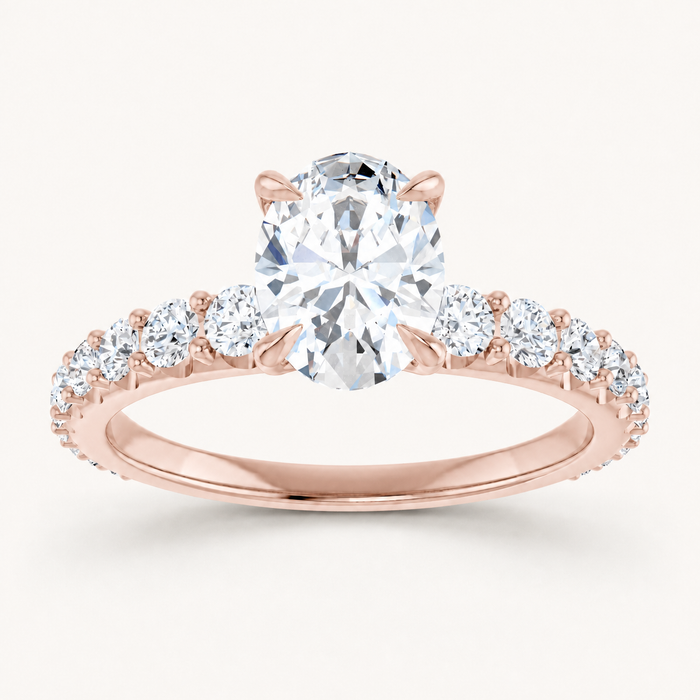 14K Rose | Oval | 18K Rose | Oval | 10K Rose | Oval