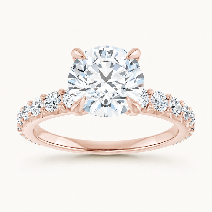 14K Rose | Round | 18K Rose | Round | 10K Rose | Round