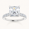 14K White | Asscher | 18K White | Asscher | 10K White | Asscher | Platinum | Asscher