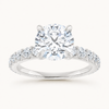 14K White | Round | 18K White | Round | 10K White | Round | Platinum | Round