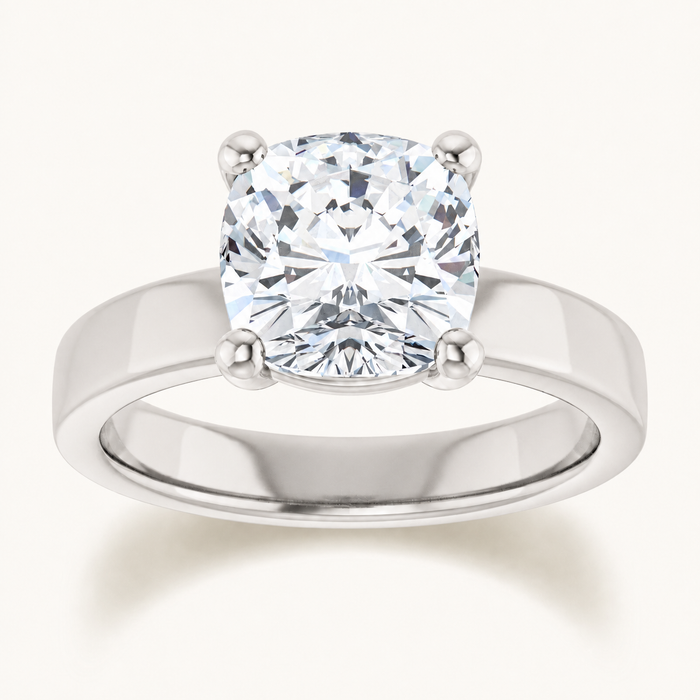 14K White | Cushion | 18K White | Cushion | 10K White | Cushion | Platinum | Cushion