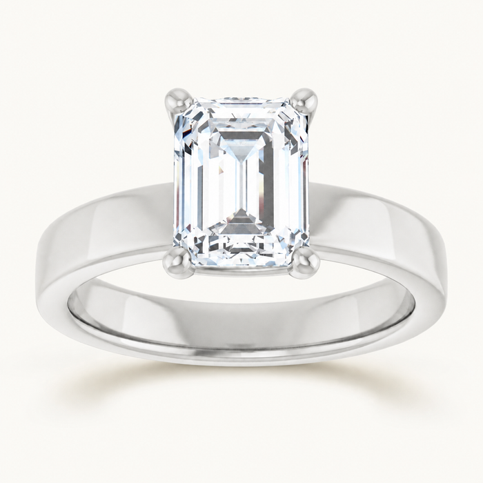 14K White | Emerald | 18K White | Emerald | 10K White | Emerald | Platinum | Emerald