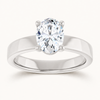 14K White | Oval | 18K White | Oval | 10K White | Oval | Platinum | Oval