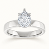 14K White | Pear | 18K White | Pear | 10K White | Pear | Platinum | Pear