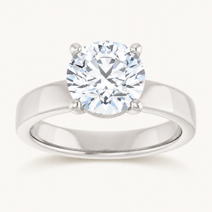 14K White | Round | 18K White | Round | 10K White | Round | Platinum | Round