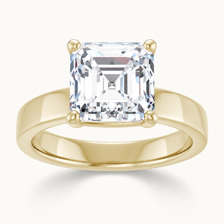 14K Yellow | Asscher | 18K Yellow | Asscher | 10K Yellow | Asscher