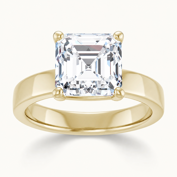14K Yellow | Asscher | 18K Yellow | Asscher | 10K Yellow | Asscher