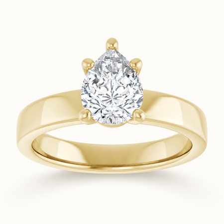 14K Yellow | Pear | 18K Yellow | Pear | 10K Yellow | Pear