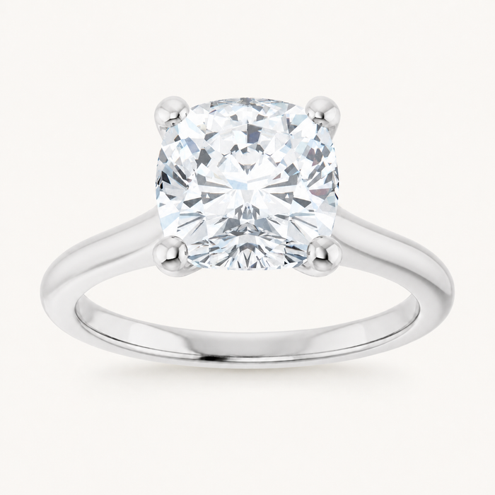 14K White | Cushion | 18K White | Cushion | 10K White | Cushion | Platinum | Cushion