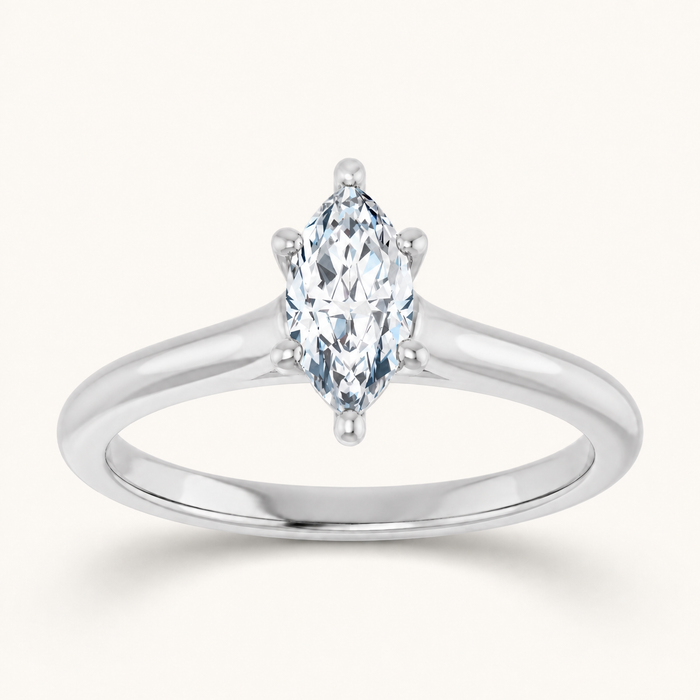 14K White | Marquise | 18K White | Marquise | 10K White | Marquise | Platinum | Marquise