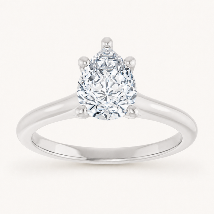 14K White | Pear | 18K White | Pear | 10K White | Pear | Platinum | Pear