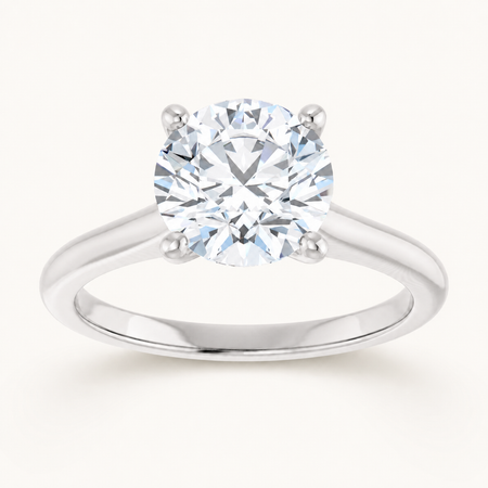 14K White | Round | 18K White | Round | 10K White | Round | Platinum | Round